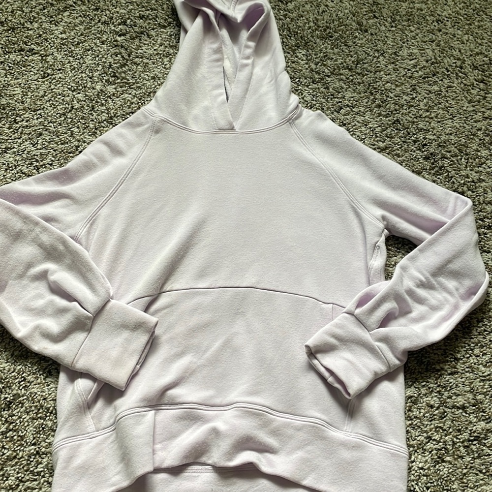 Athleta Girl light purple hoodie M kids
